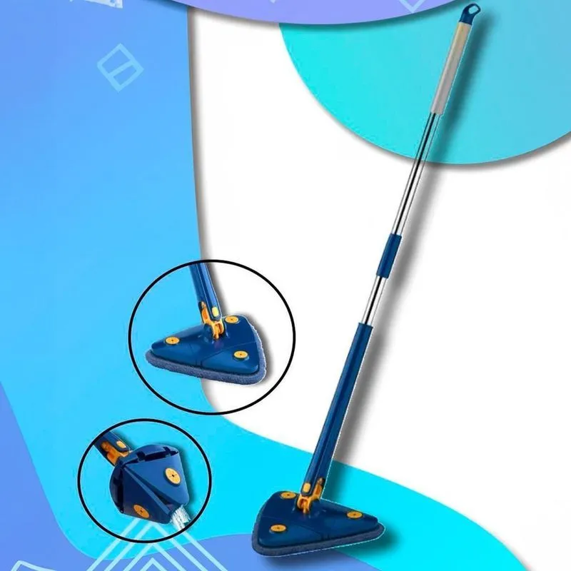 Mop Triangular Limpa Vidros E Azulejos Com Eficiência