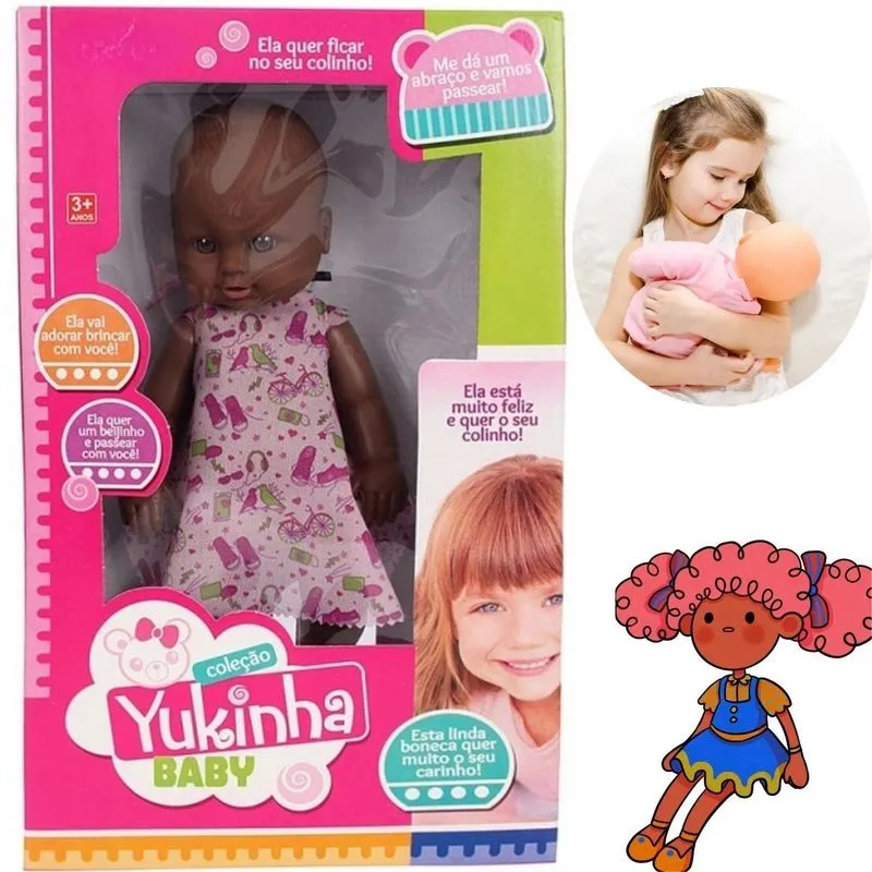 Boneca Afro Lacinho Sua Filha Ideal Presente Com Garantia