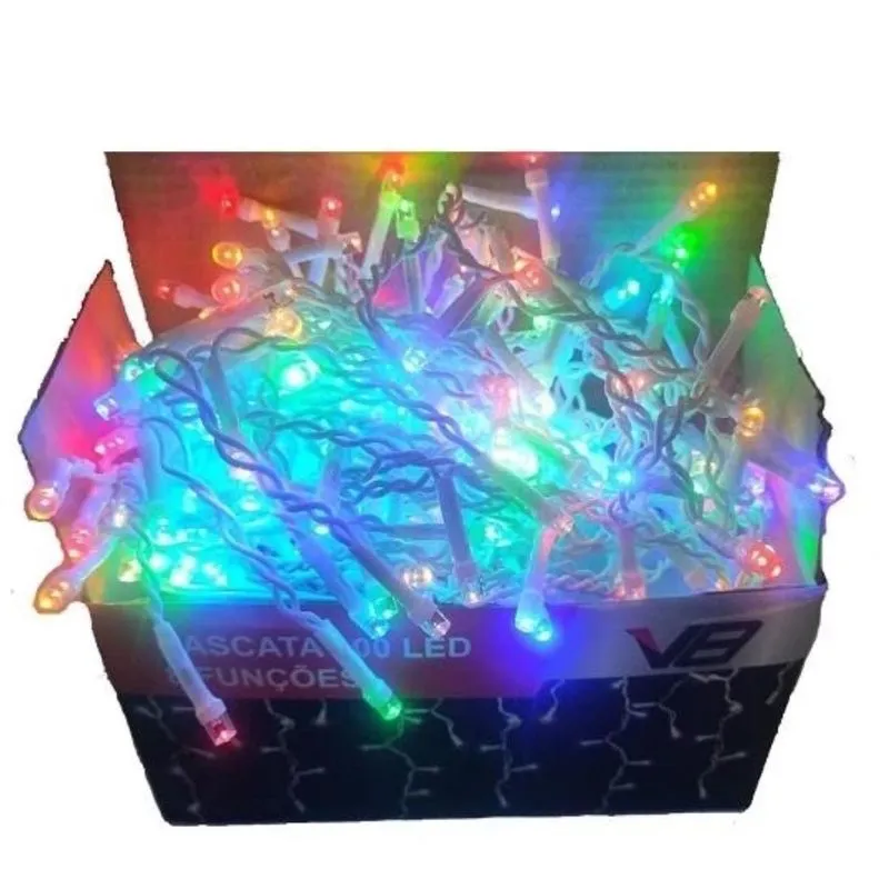 Cortina Luzes Decorar Sua Casa Decoração Seu Natal E Entrega