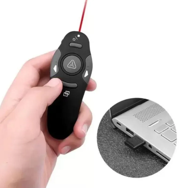 Apresentador Profissional Laser Usb Wireless