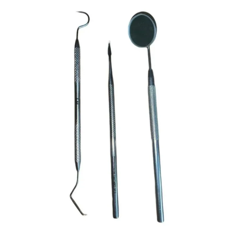 Kit Removedor De Tártaro: Extrator De Tártaro+sonda+espelho