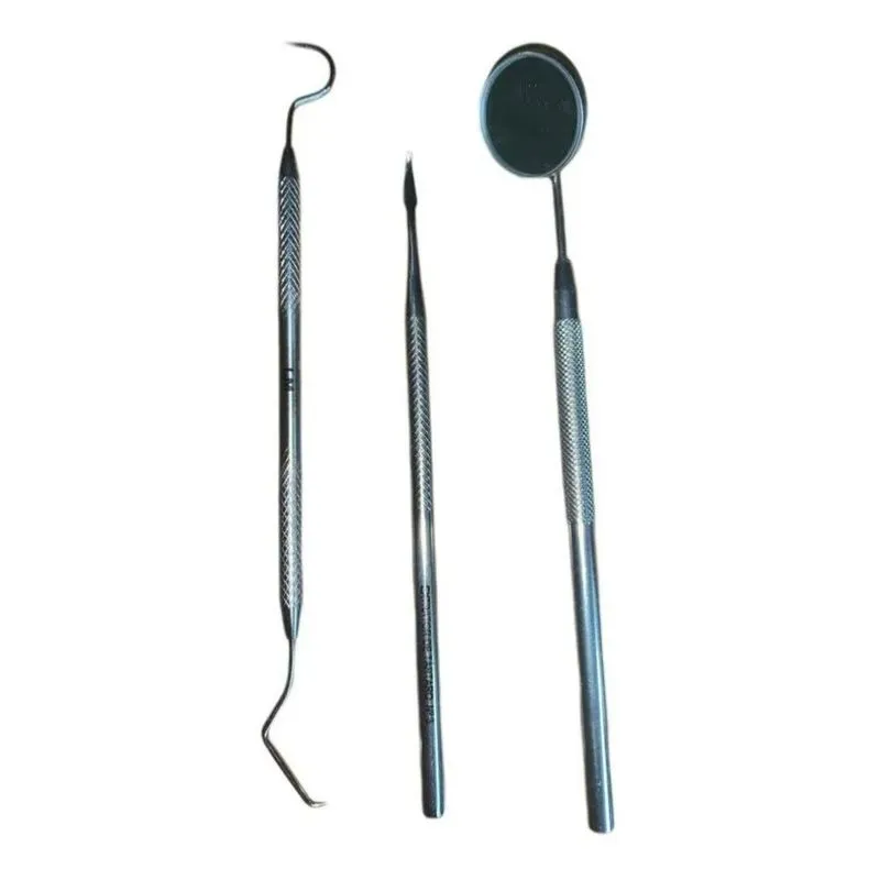 Kit Dentistica-lm-sonda-escavado-espelho-pinça Clinica