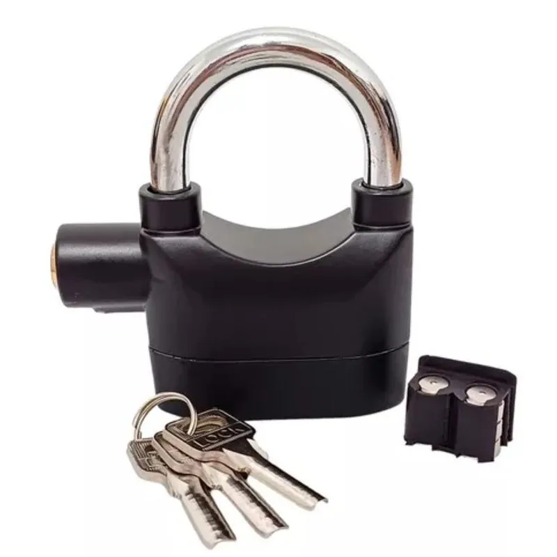 Cadeado Com Alarme Para Viagens E Aventura