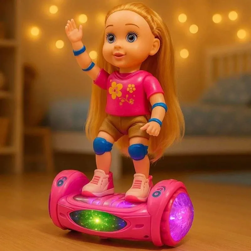 Brinquedo Hoverboard Com Música Presente Dia Das Crianças Estoque Disponível