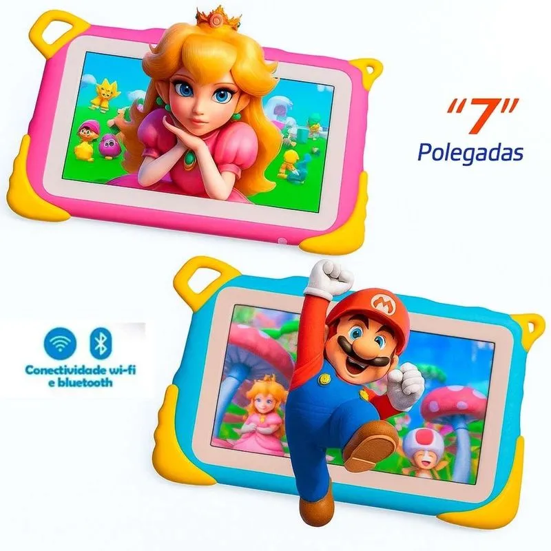 Tablet Infantil Educativo Presente Aniversário Para Menina Entrega Rapida