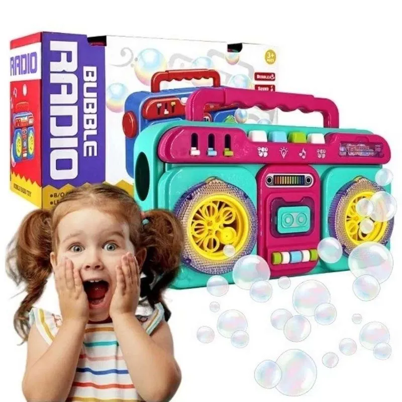 Brinquedo Musical Infantil Bolhas De Sabão Envio Relâmpago