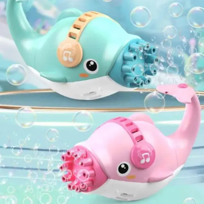 Bolhas De Sabão Com Golfinho Para Seu Filho