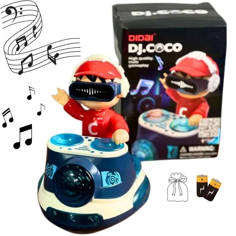 Dj Coco Infantil Brinquedo Musical Para Menino