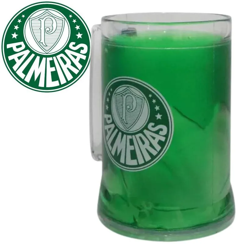 Caneca Oficial De Gel Palmeiras Presente Dia Dos Pais