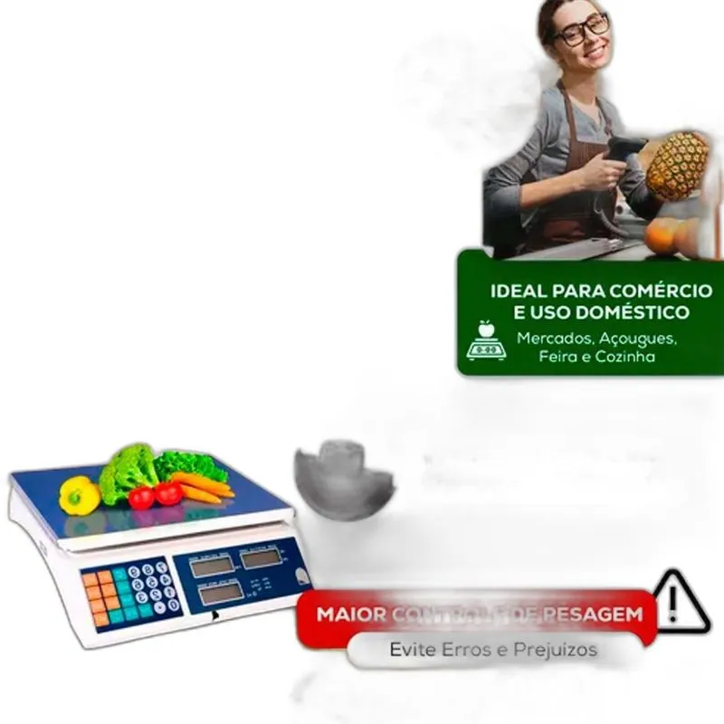 Balança Digital Profissional Com Capacidade De 40kg