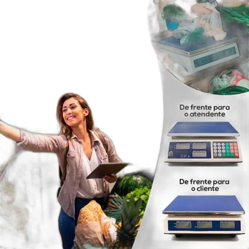 Balança Digital Comercial Com Medida Precisa