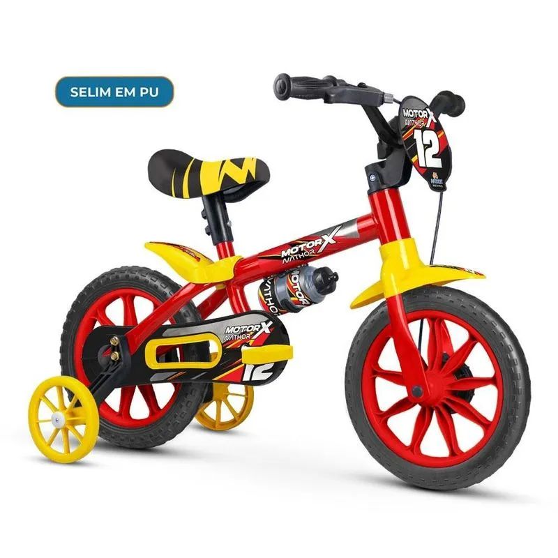 Bicicleta Infantil Nathor Motor X Aro 12