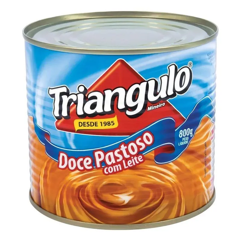 5x Doce De Leite Pastoso 800g - Triângulo Mineiro