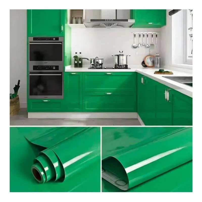 Adesivo Vinílico Decorativo Envelopamento Móv Verde Bandeira