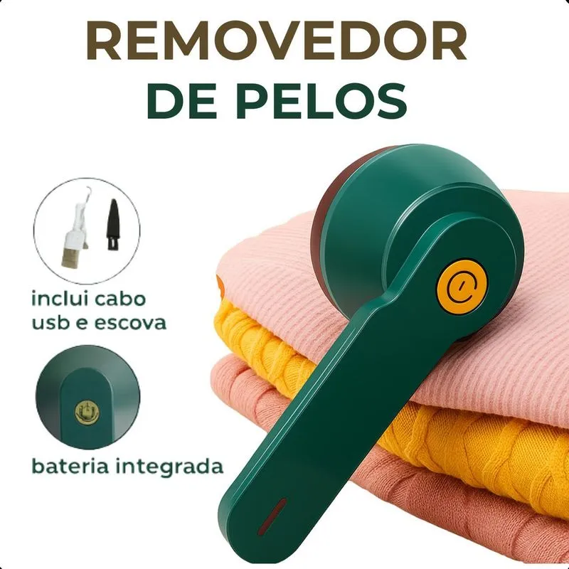 Removedor De Fiapos Compacto Tecidos