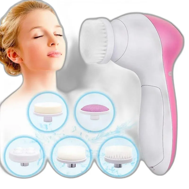 Aparelho Esfoliante 5 Em 1 Facial Elétrico E Rotativo