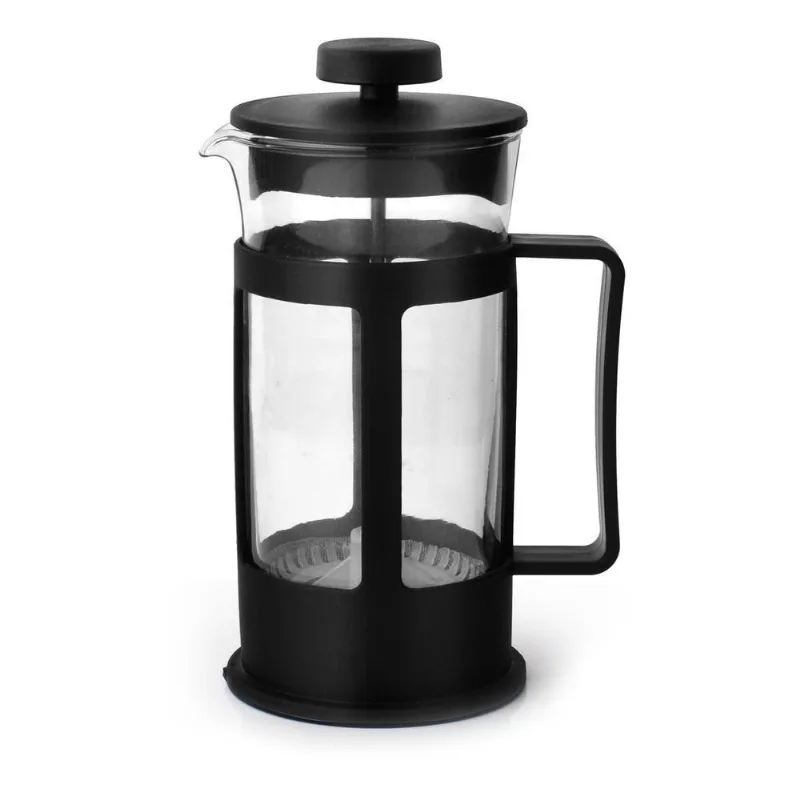 Cafeteira Francesa 350ml Vidro Prensa Manual Café Moedor