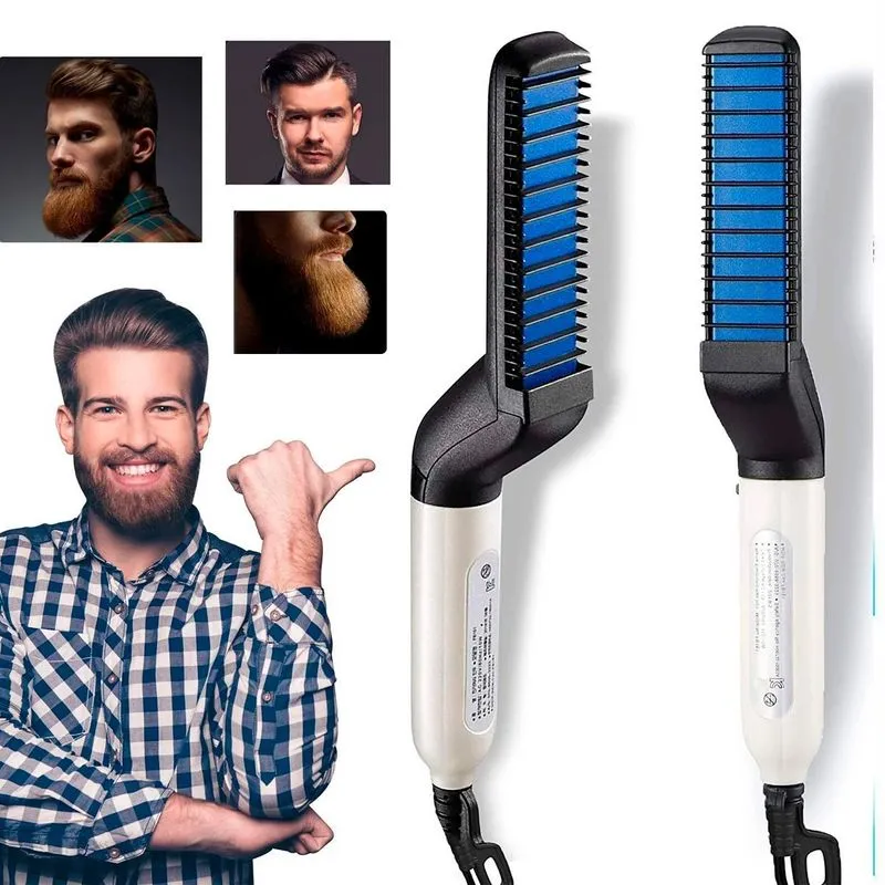 Pente Eletrico Modelador Para Cabelo Curto E Longo Bivolt