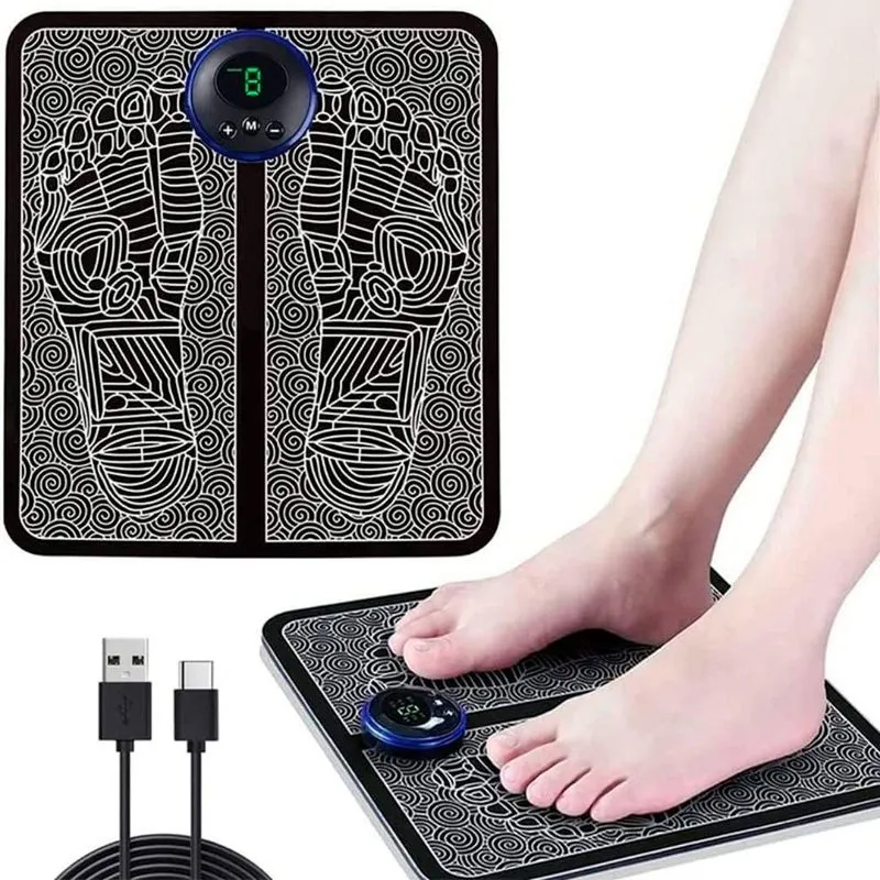 Tapete Terapêutico Para Alívio Muscular Pés E Pulso