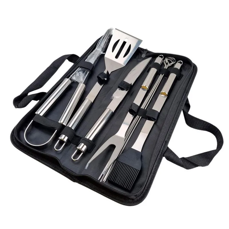 Kit Churrasco Ideal Para Servir E Preparar Carnes