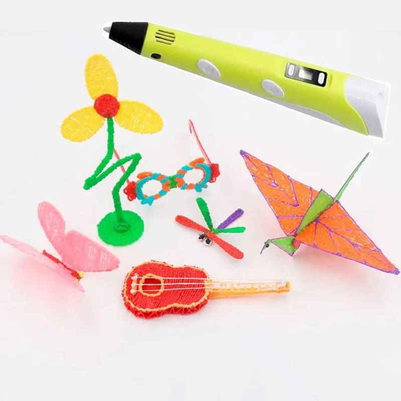 Caneta 3d Colorido Educativo Filamento Criativa