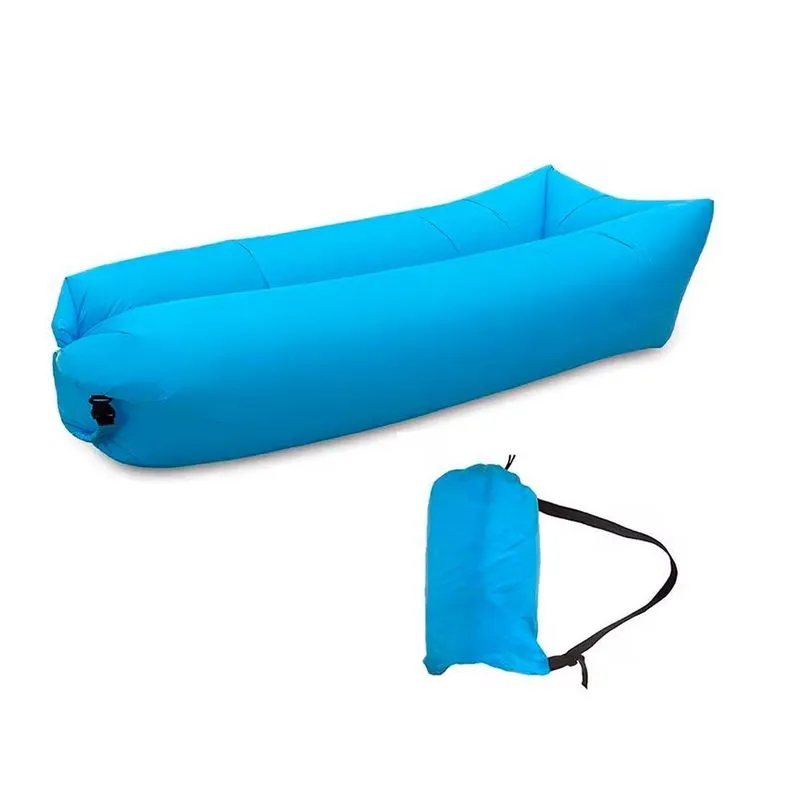 Saco Inflável Portátil Ideal Para Dormir Na Natureza