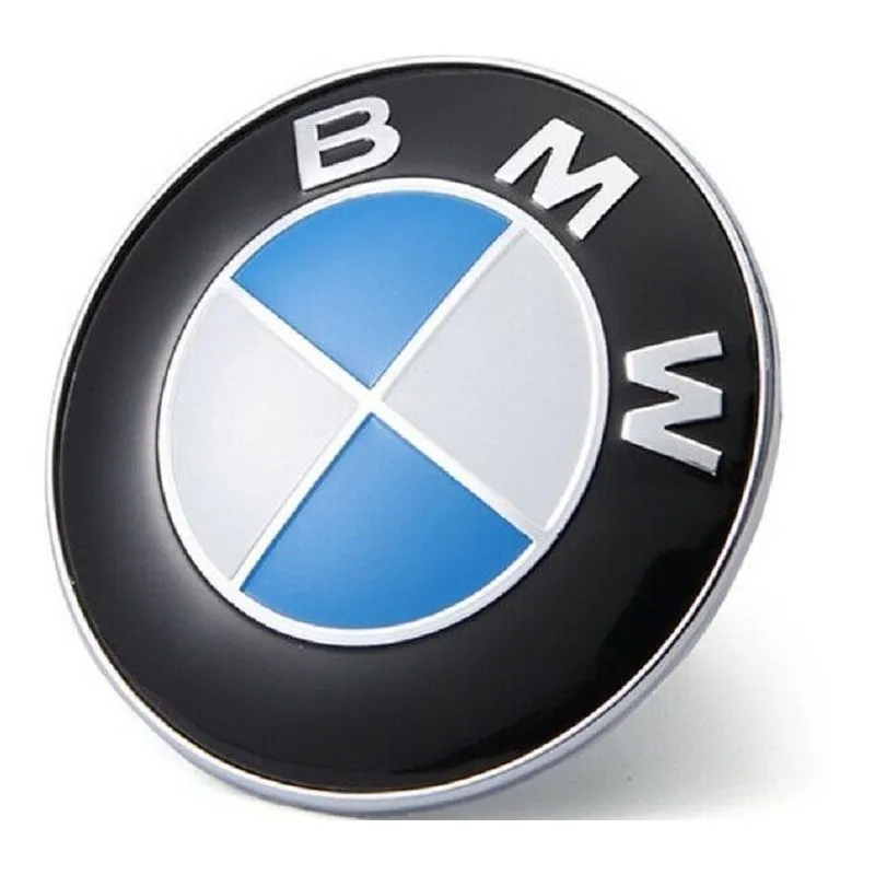 Emblema Bmw Logo Traseiro Cromado 74 Mm Series 3 5 7 8 X1