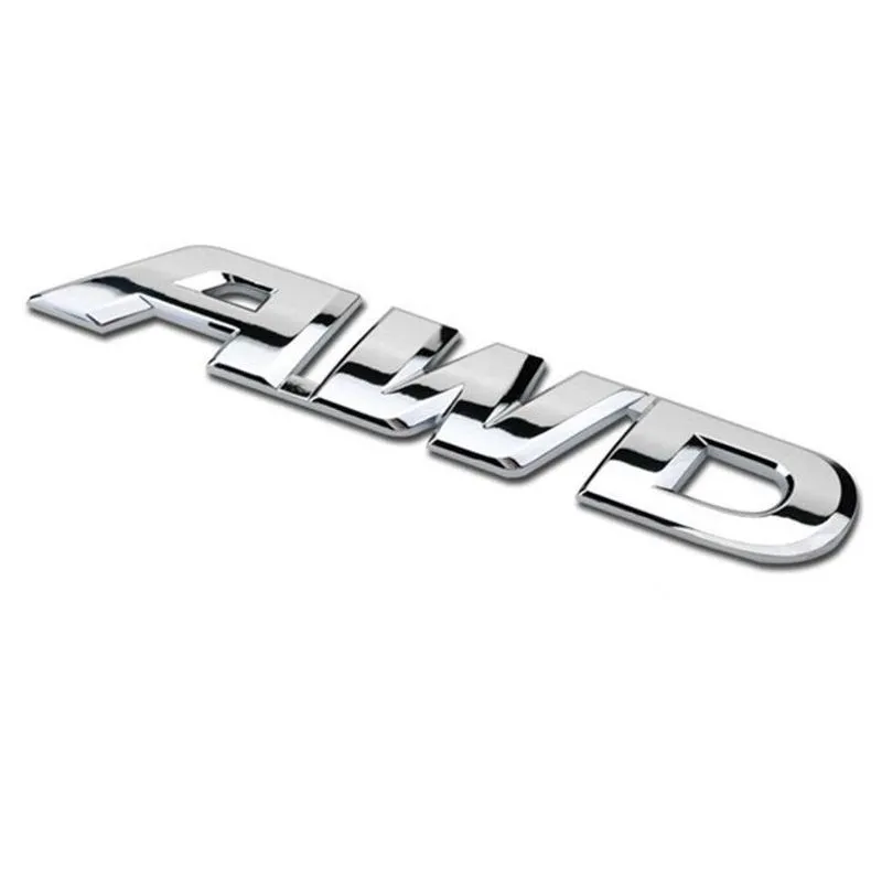 Emblema Traseiro Awd Imprenza Subaru Fusion Edge Metal Cromo