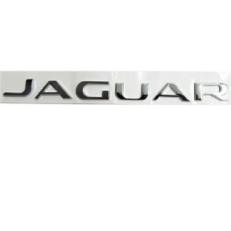 1 Emblema Jaguar Traseiro Porta Malas Cromado Original