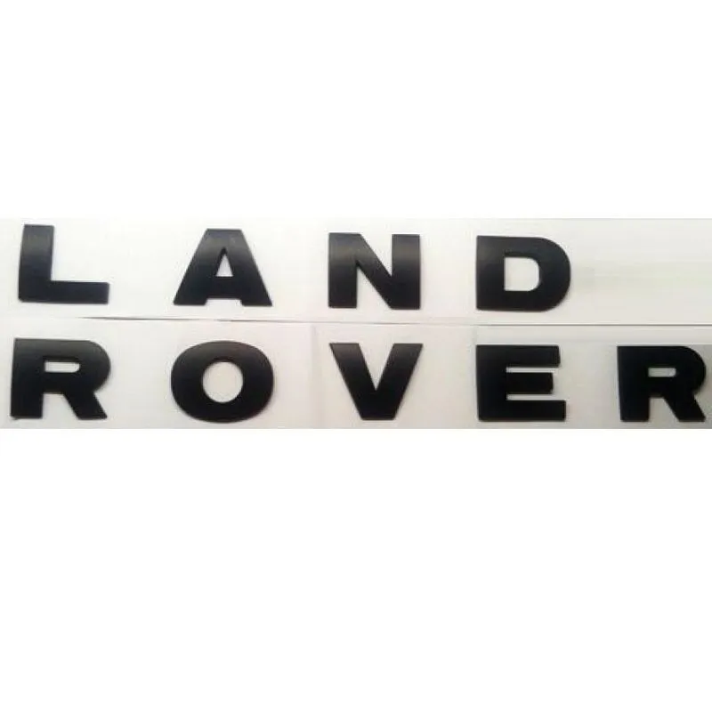 Emblema Adesivo Capô Ou Trás Land Rover Abs Alto Relevo