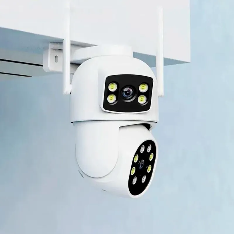 Câmera Wifi Visão Infravermelho Dupla Casa