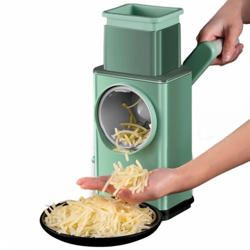 Fatiador Com Manivela Para Ralar Queijo Verduras