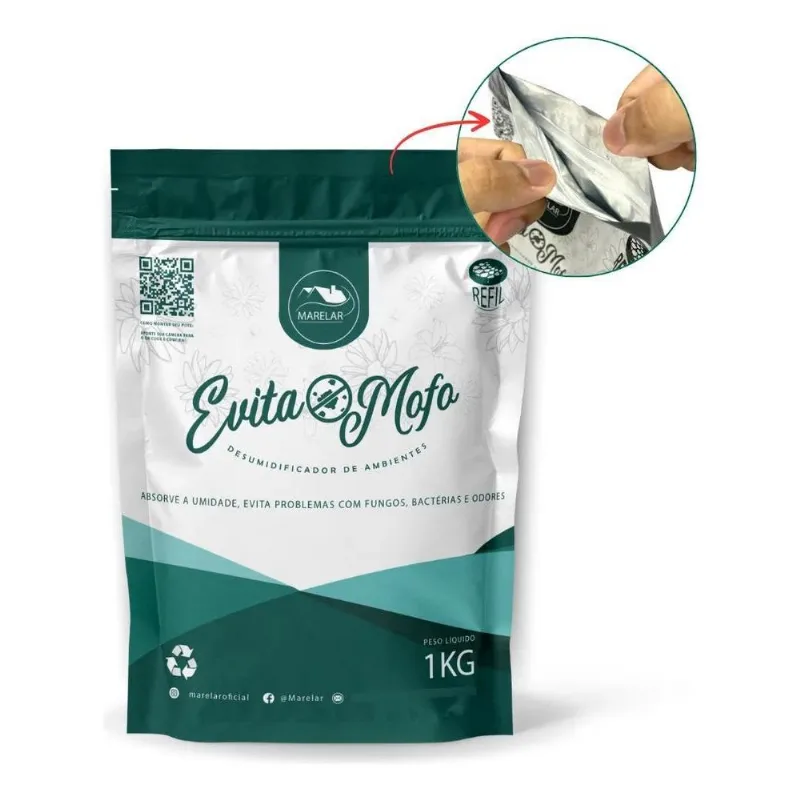 Cloreto De Cálcio Antimofo Em Bolinhas 1kg