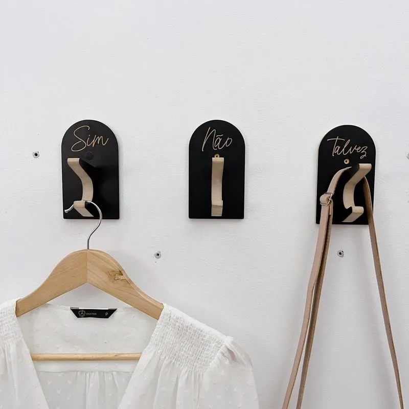6 Ganchos Infantil Provador De Loja Roupas Boho Capela Arco