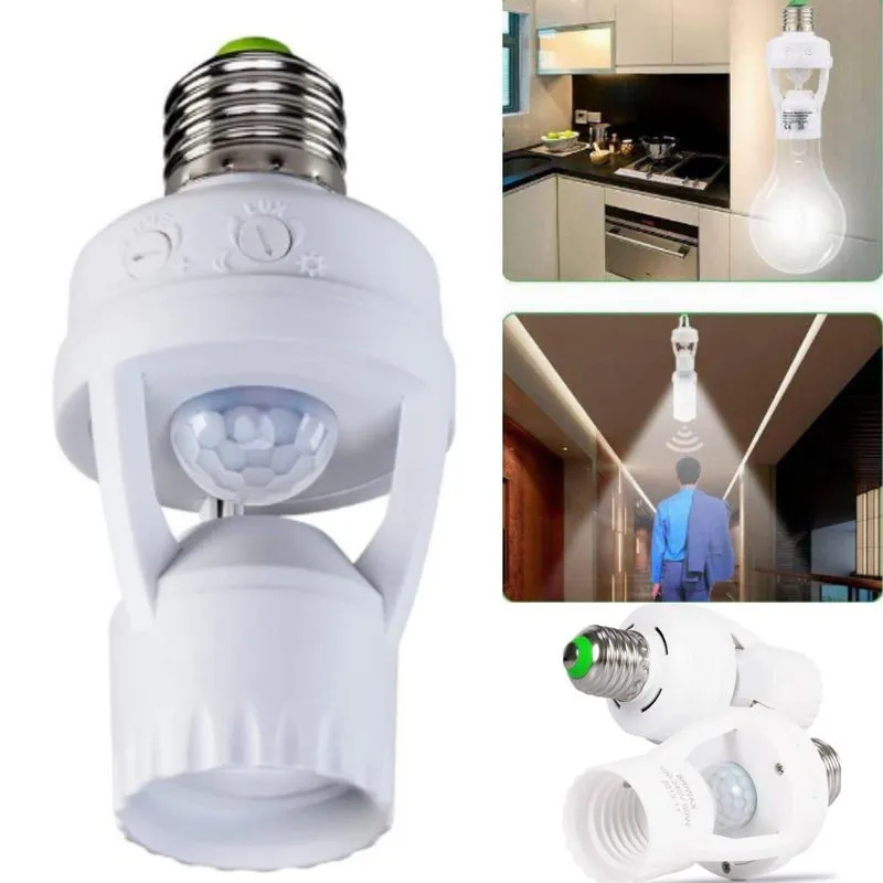 Soquete Com Detector Ideal Para Lâmpadas Led