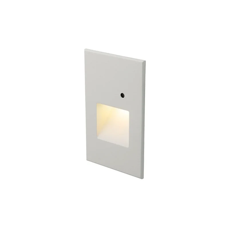 WAC Lighting Led20 Vert 5 in. Step Light, White on Aluminum White