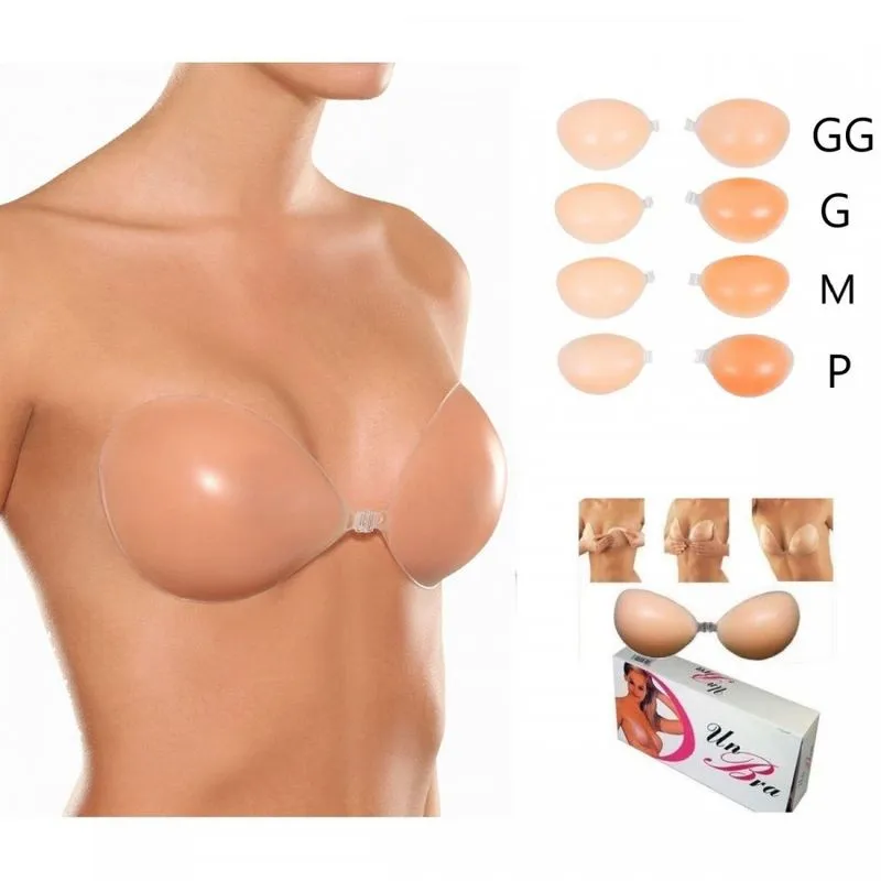 Sutiã De Silicone Adesivo Modelador De Seios Unbra