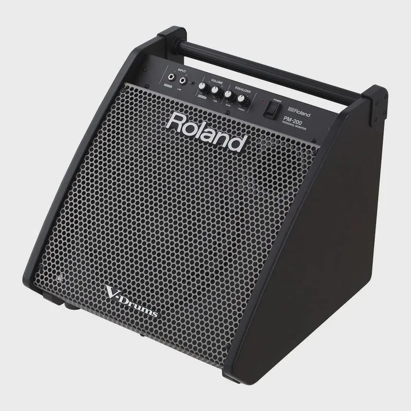 Combo roland pm 200 para bateria eletrônica
