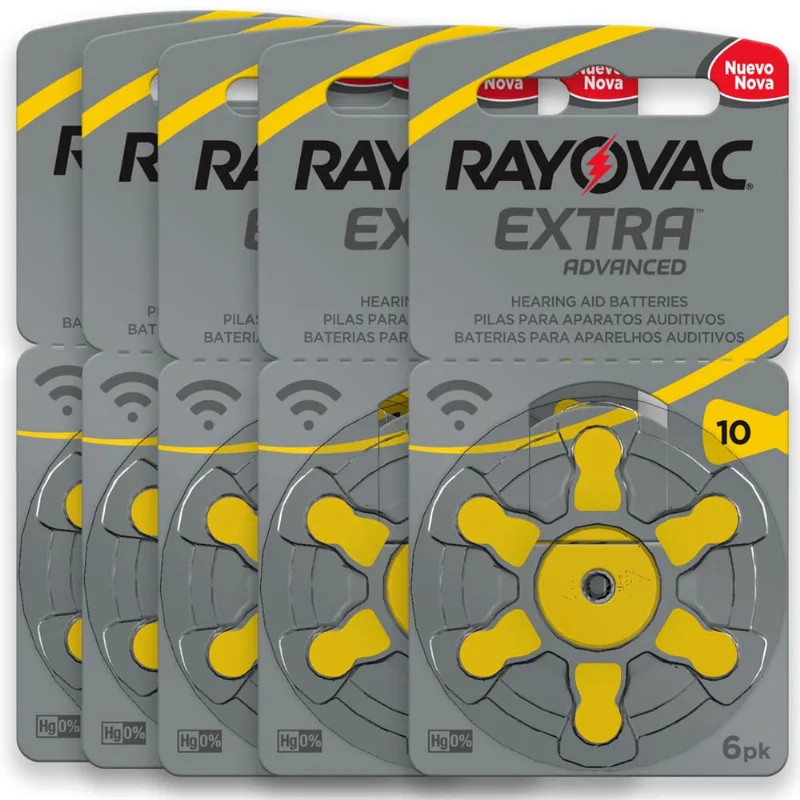 Pilha Auditiva 10 Rayovac Bateria Pr70 kit 30 unidades
