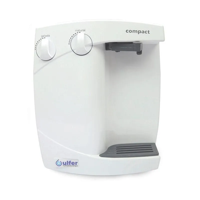 Purificador De Água Compact Ulfer Água Gelada E Natural Branco 127v