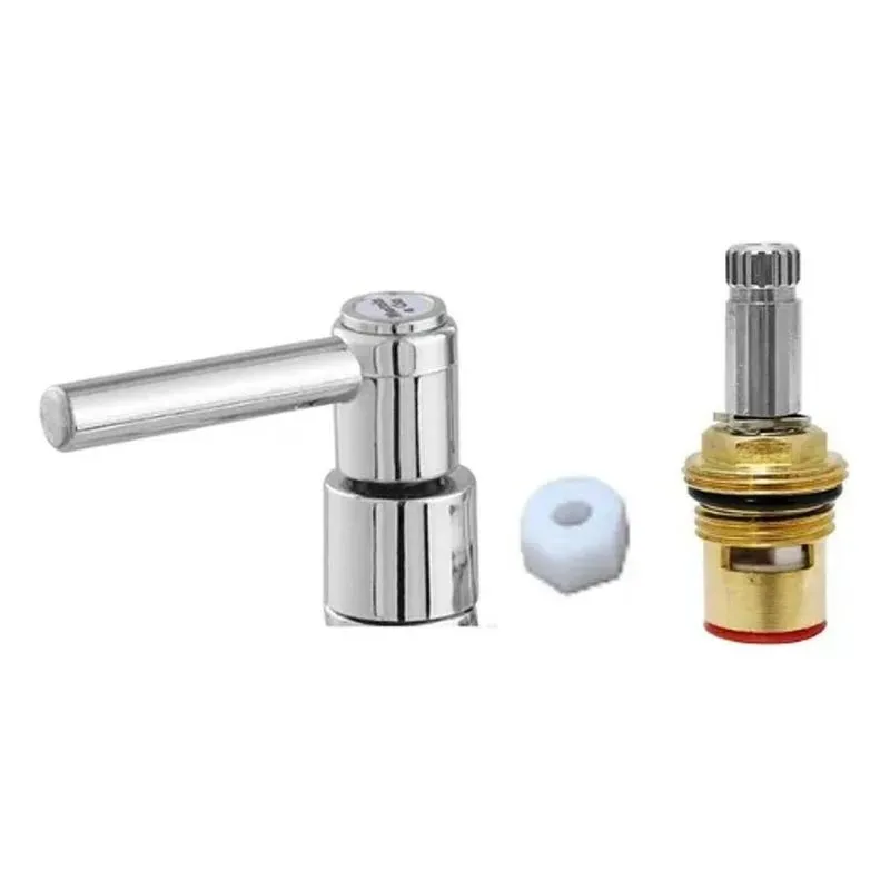 3x Kit Reparo Cartucho Cerâm M18 1/4 Volta 16 Estrias Alavan