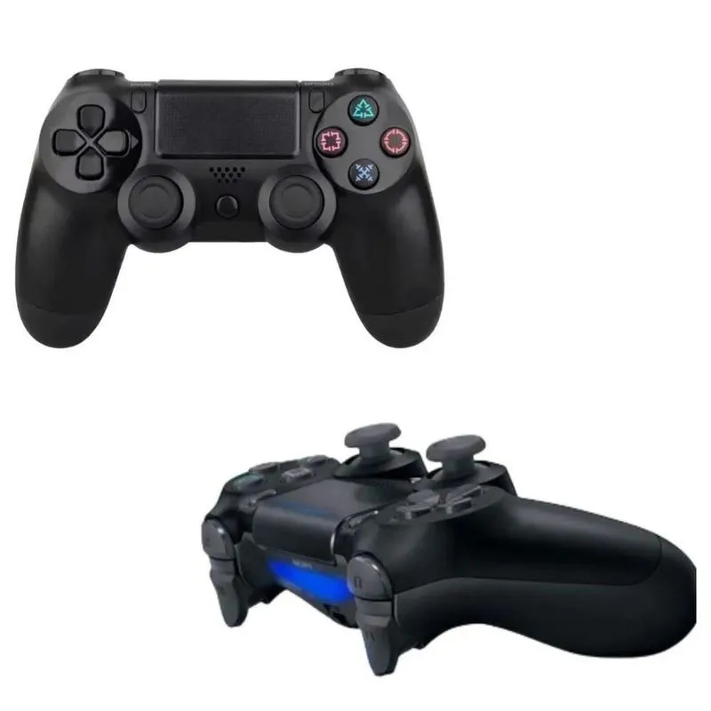 Controle Sem Fio Parapc Gamer Smart Tv Joystick Cor Preto