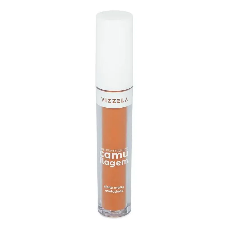 Corretivo Líquido Vizzela Camuflagem Laranja 5g