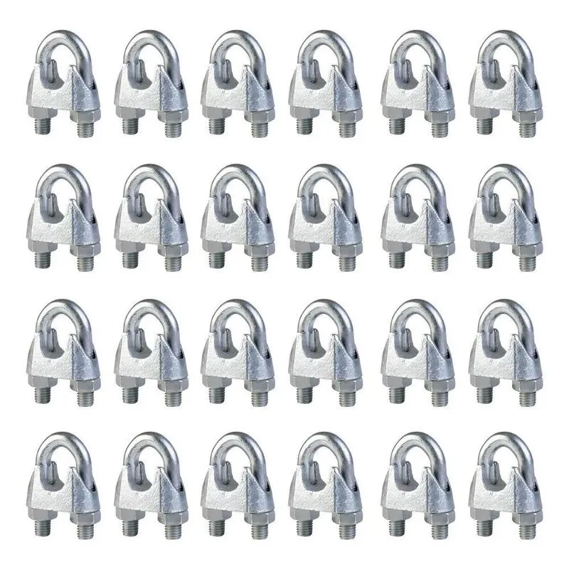 10x 50 Unidades Grampo Para Cabo De Aço Leve 03-1/8 Starfer