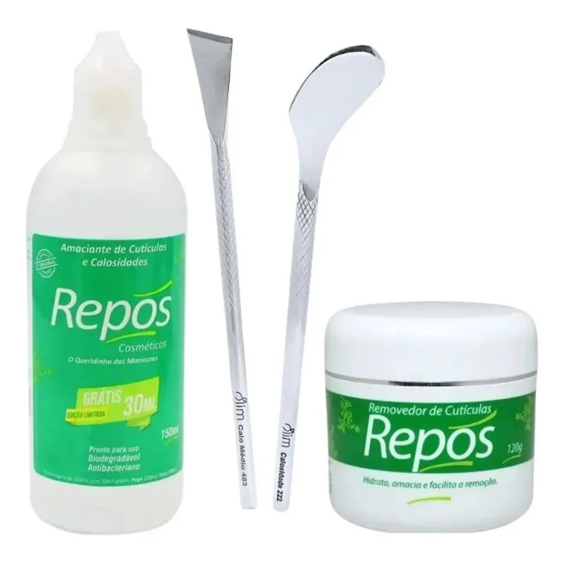 Kit Spa Dos Pés Amaciante E Removedor Bisturi 483 222 Repos
