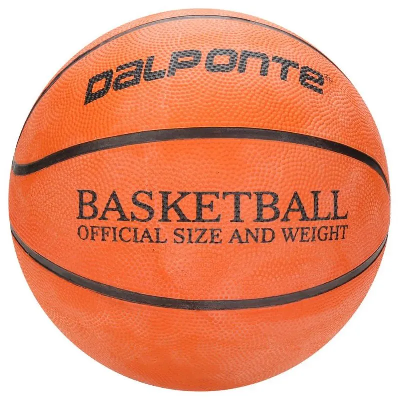 Bola Basquete Dalponte Vulc De Borracha Oficial Nº 7 - Laranja