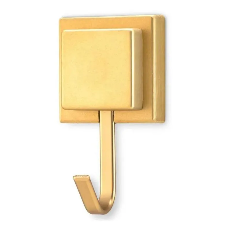 5x Gancho Cabide Suporte Porta Toalha Parede Banheiro 3m Gol