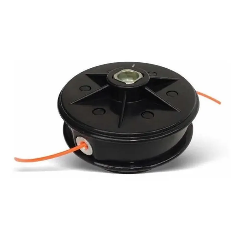 2x Carretel Manual Para Roçadeira Stihl Fs220 Corte Baixo