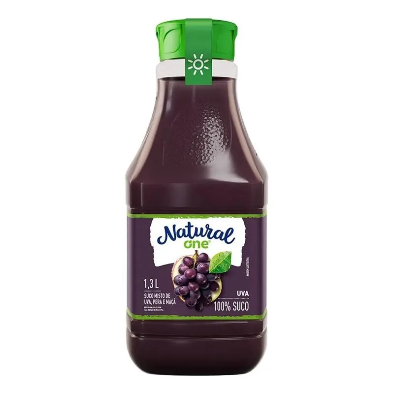 5x Suco De Uva E Maça Ambiente 1.3l