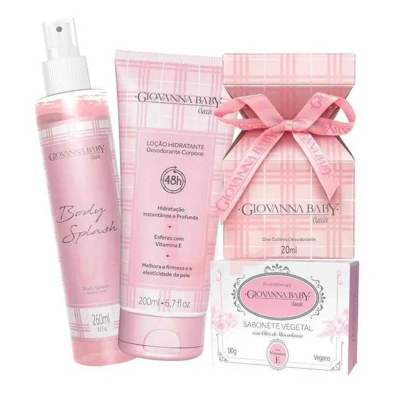 10x Giovanna Baby Classic Body Splash, Deo Colonia, Loção H